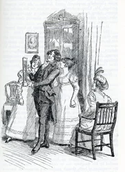 Kuvitus Jane Austenin "Emmalle" (kuva)