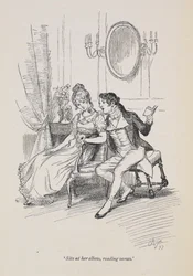 "Istuu kyynärpäällään ja lukee säkeitä", Jane Austenin Persuasion