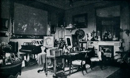 Queens Private Sitting Room Osbornessa, c1899, 1901