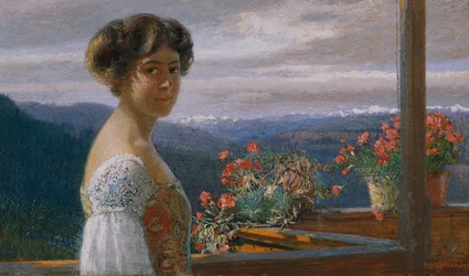 Alice Charlemont, taidemaalarin tytär