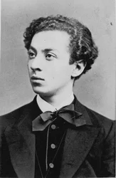 Pianisti ja säveltäjä Rafael Joseffy muotokuva 1853-1915.