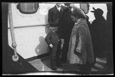 Matkustajia RMS Lusitanialla