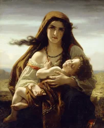 Äiti ja lapsi, 1870