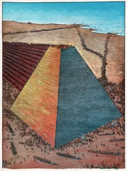 Cheopsin pyramidi. 1927 (kaiverrus)