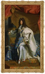 Ludvig XIV:n muotokuva, n. 1701