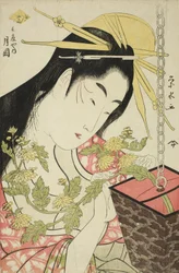 Te koulun käsi Tsukioka of te hyukoh, c. 1797