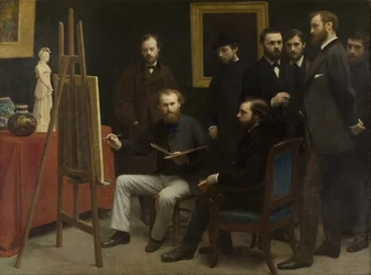 Studio Les Batignollesissa, 1870