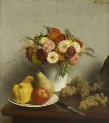 Kukat ja hedelmät, 1865