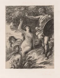 Siegfried ja Reinin tyttäret, n. 1880.