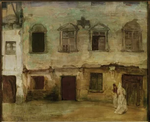 Ignacio Zuloaga / Katu vanhassa kastilialaisessa kaupungissa, 1894, Öljy kankaalle