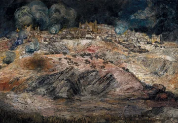 Espanjan sisällissota (1936-1939): "Näkymä liekehtivään Toledoon"