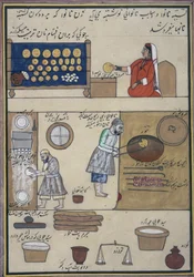 "Album of Kashmiri trades", n. 1860 (akvarelli paperille)