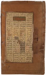Garsivaz pidätti Bizhanin Manizhasin asunnoissa, n. 1610 (läpinäkymätön wc ja kultaa paperilla)