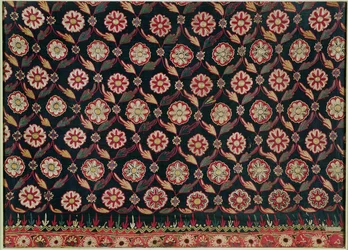 Kutch-kirjontahame, Bombay State, Intia