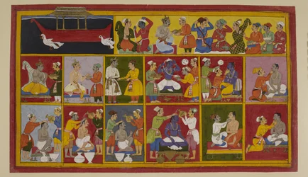 Rāman kruunajaisten valmistelut alkavat; Puṣpaka palaa Kuberan luo