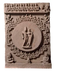Shiva Parvati, Makarandanagarista (relief, 9.-10. vuosisata)