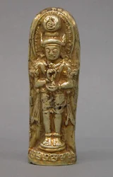 Bhairavan veistos, n. 1300 (kulta)