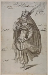 Queen Candace, n. 1609 (kynä ja muste paperille)