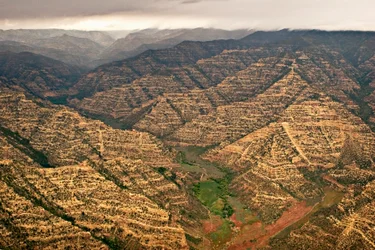 Range Creekin ilmakuvia, Utah, 2005 (kuva).