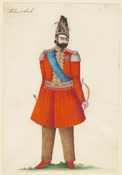 Mohammad Shah Qajar 1808-1848, Persian kuningas, 1835