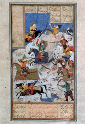 Iranilaisten ja turanilaisten välinen taistelu, 1500-luku.