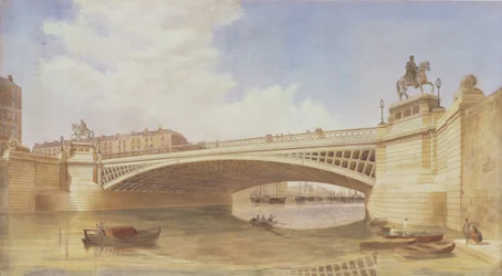 Suunnittelu Carlisle Bridgelle, nyt OConnell Bridgelle, Dublinissa, Turnerin ja Pagen (wc) toimiston ansioksi.