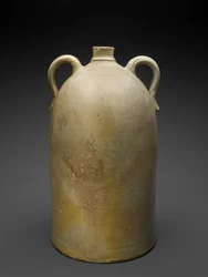 Kannu, c. 1869-1873 (suolalasitettu kivitavara)