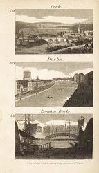Kaupat Regency Irlannissa ja Englannissa: Cork, Dublin ja London Docks