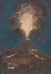 Vesuvius purkauksessa