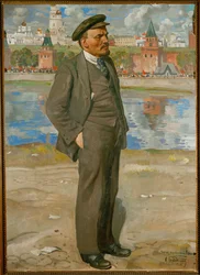 Lenin Kremlin edessä, Moskova
