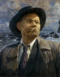 Muotokuva kirjailijasta Maksim Gorkin 1868-1939, 1936