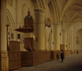Haarlemin St. Bavon sisustus (öljy tammipuulle)