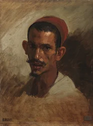 Tutkielma nuoren arabin päästä, noin 1860-62