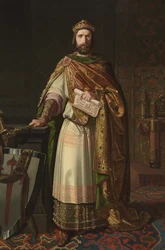 Leónin kuningas Ferdinand II, 1850