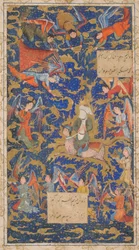 Muhammedin taivaaseenastuminen, Behazadin koulu