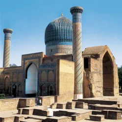 Gur-i-Amirin mausoleumi ja Tamerlanin hauta, Samarkand, Uzbekistan