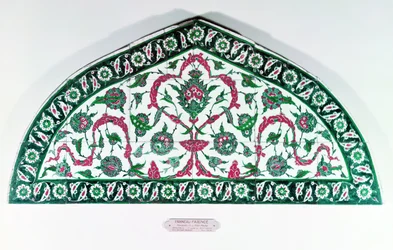 Laattakatto, Istanbulista, Turkista (fajanssi)