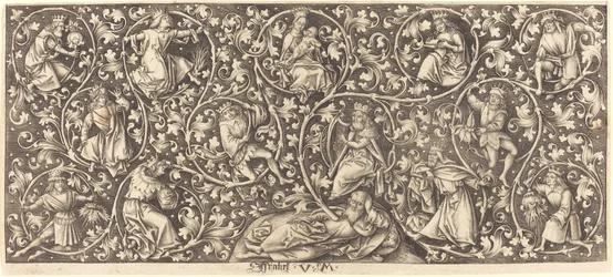 Ornamentti Jessen puulla.