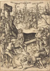 Ristiinnaulitseminen, n. 1480.