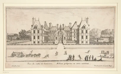 Näkymä Chateau Liencourt: Forecourt