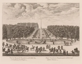 Näkymä Château de Versailles