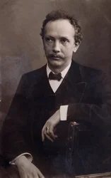 Richard Straussin (1864-1949) saksalaisen säveltäjän muotokuva.