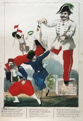 Allegoria italialaisesta Risorgimentosta