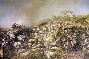 Dogalin taistelu: Italia Eritreassa helmikuussa 1887.