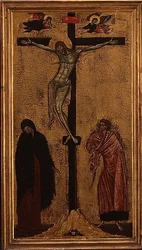 Ristiinnaulitseminen (tempera paneelissa)