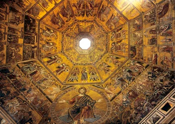 San Giovannin kastekappelin kupoli (mosaiikki)