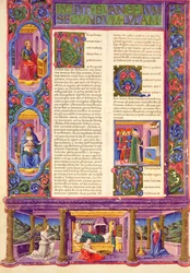 Fol.157v Luukkaan toinen evankeliumi, Borso d