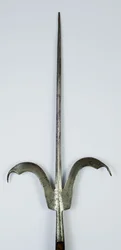 Friuli-keihäs, n. 1600 (teräs ja puu)