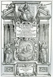 Andrea Palladion neljän arkkitehtuurikirjan etukappale, 1570