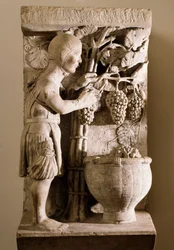 Sadonkorjuu, allegoria syyskuusta